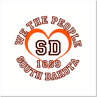 Show your South Dakota pride: South Dakota gifts and merchandise Posters and Art